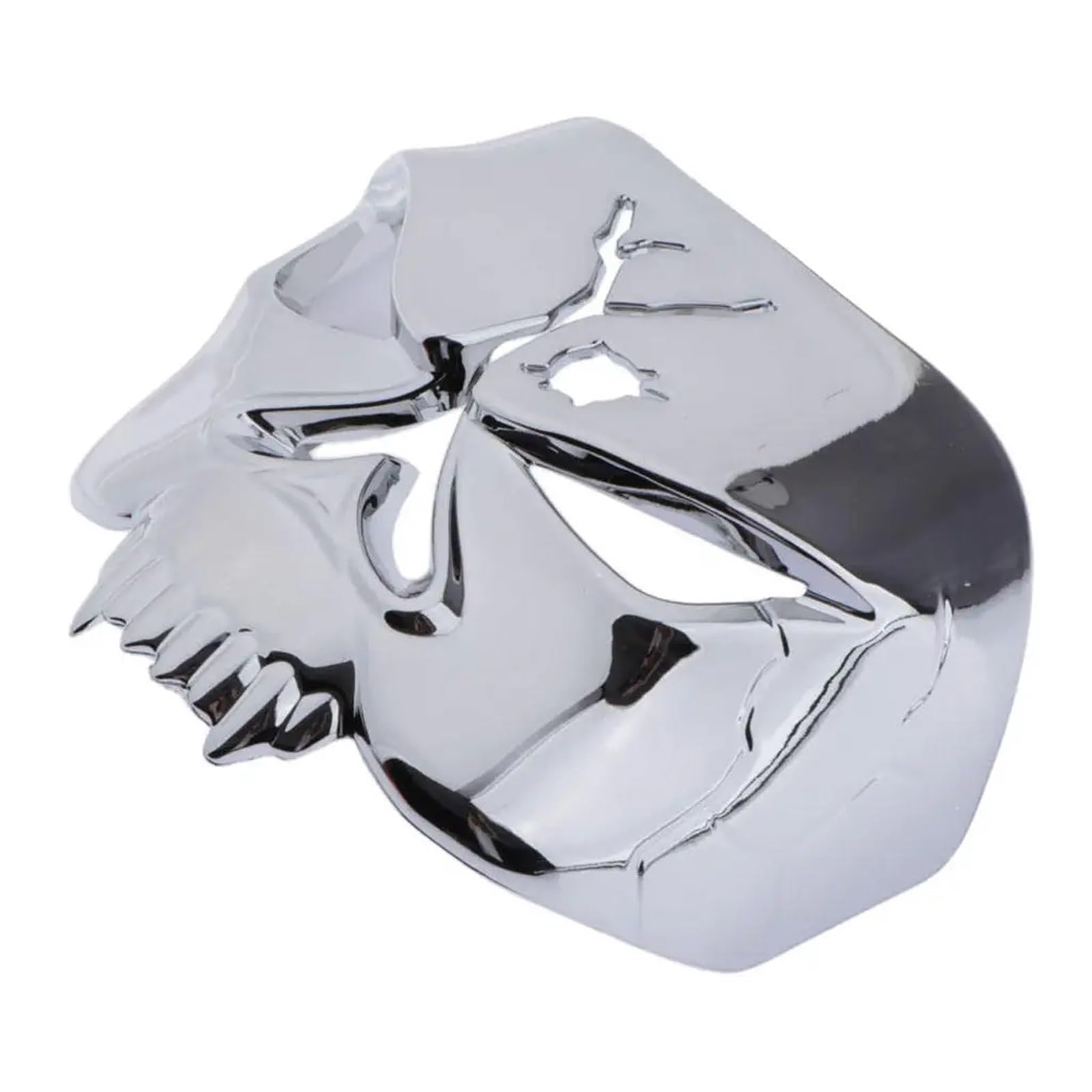 HUDVNST [Replacement] Totenkopf-Zombie-Abdeckung for hinten for Kotflügel-Rücklicht, for Harley 73-18, passend for 9024, 9009 (Silver) von HUDVNST