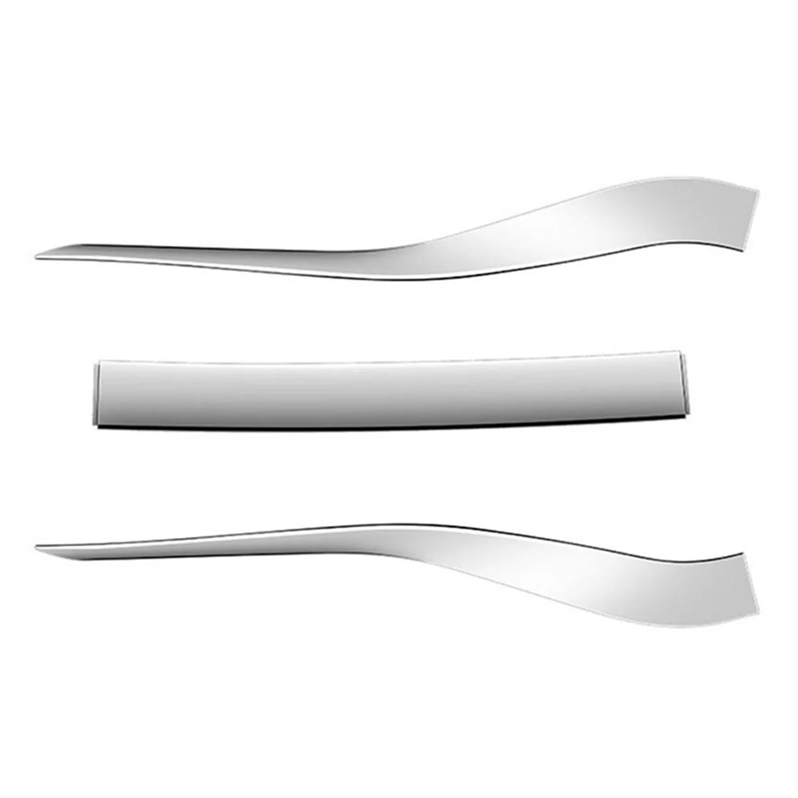 HUDVNST [Replacement] for Toyota, for Alphard, for Vellfire, 40er Serie, 2023, 2024, Dekorative Zierleiste for die hintere Kennzeichenleiste von HUDVNST