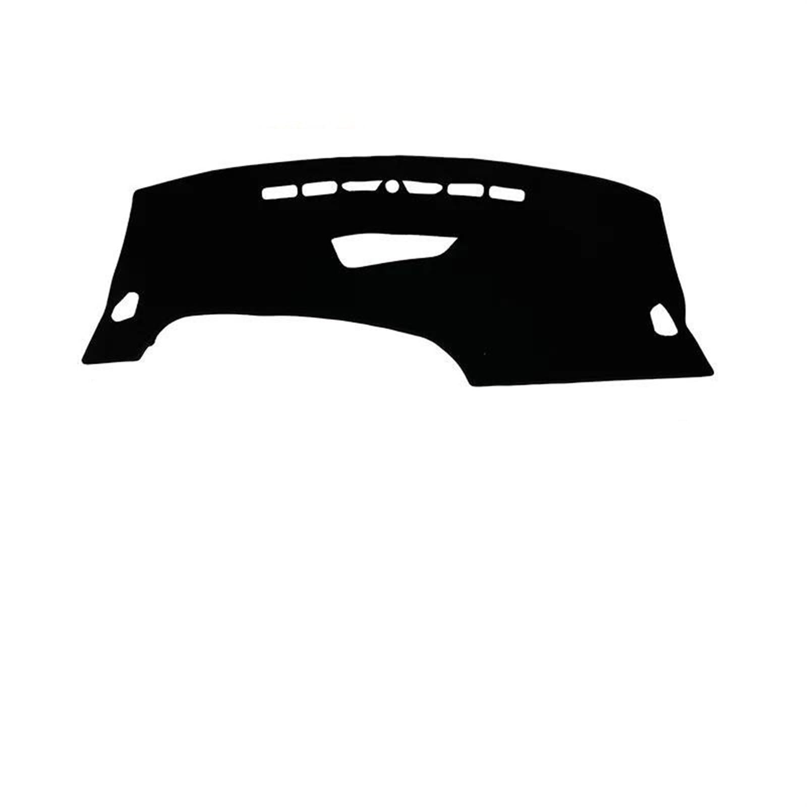 Hitzebeständig Wildleder-Armaturenbrett-Abdeckung Lichtschutzmatte Abdeckungsmatte Autoteppich Zubehör LHD RHD Für Changan UNI-T 2020 2021 2022(Brown) von HUDVNST