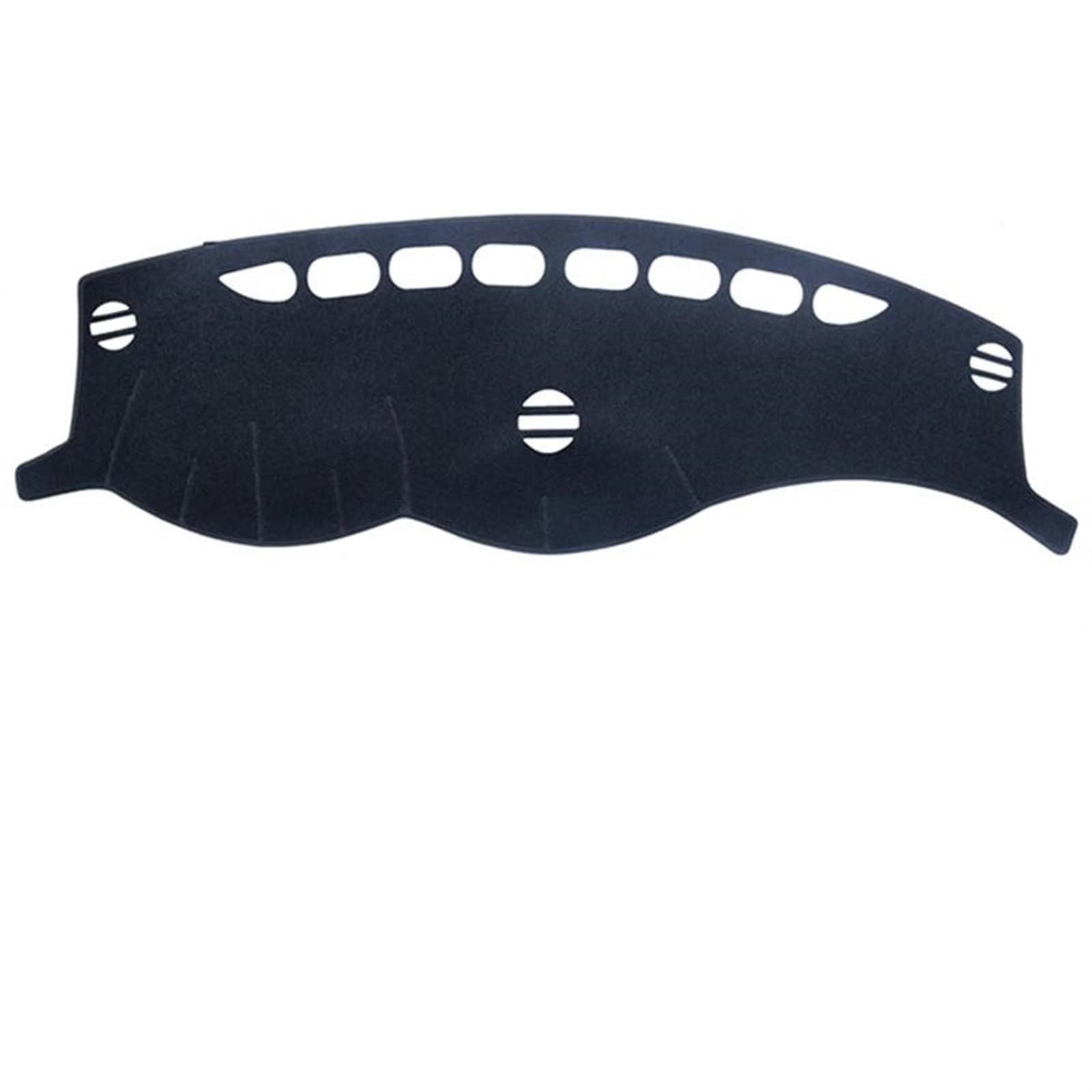 Hitzebeständig Wildleder Auto Armaturenbrett Abdeckung Dashmat Sonnenschutz Auto Zubehör LHD RHD Für Infiniti QX50 EX35 EX37 EX30d 2007~2017 J50(Black Red) von HUDVNST