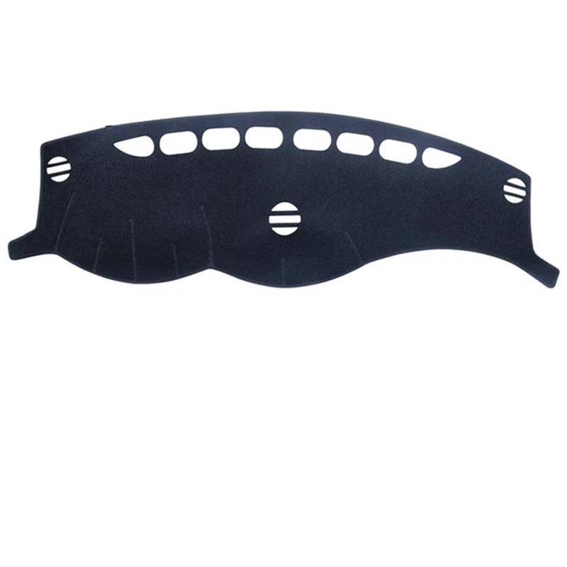 Hitzebeständig Wildleder Auto Armaturenbrett Abdeckung Dashmat Sonnenschutz Auto Zubehör LHD RHD Für Infiniti QX50 EX35 EX37 EX30d 2007~2017 J50(Black Red) von HUDVNST