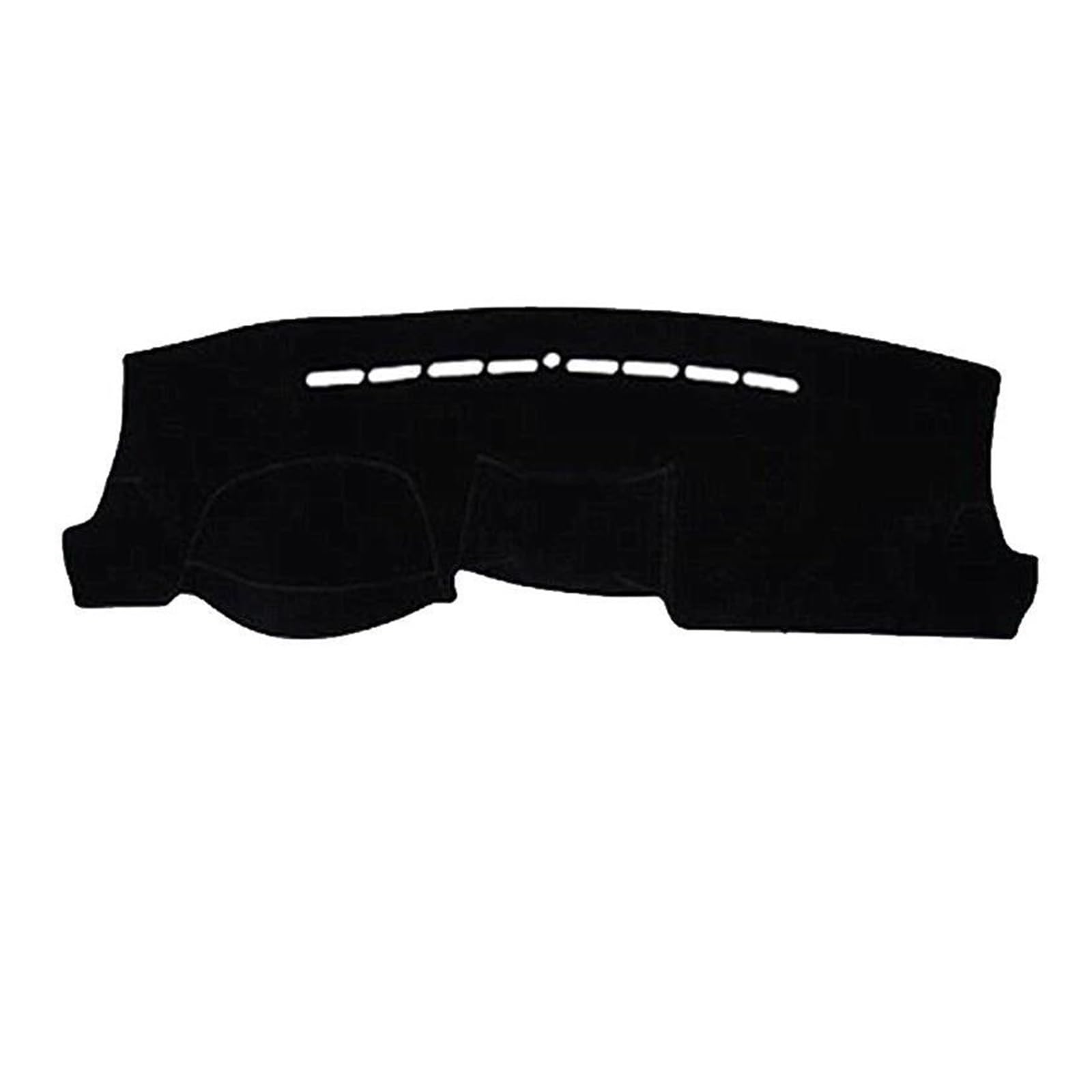 Hitzebeständig Wildleder Auto Dashboard Abdeckung Dash Matte Pad Teppich Anti-rutsch LHD RHD Für Hyundai Tucson 2006-2013(Black Black) von HUDVNST