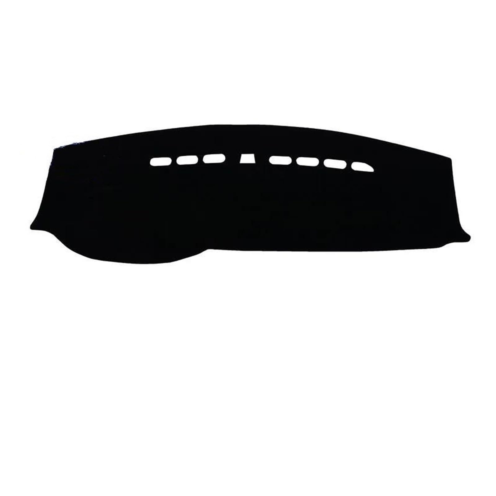 Hitzebeständig Wildleder Auto Innere Dashboard Abdeckung Dash Matte Teppich Anti-sonne LHD RHD Für Peugeot 2008 2014 2015 2016 2017 2018(Black Red) von HUDVNST