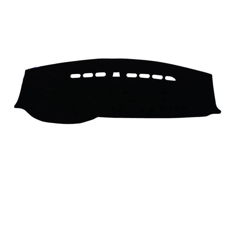 Hitzebeständig Wildleder Auto Innere Dashboard Abdeckung Dash Matte Teppich Anti-sonne LHD RHD Für Peugeot 2008 2014 2015 2016 2017 2018(Black Red) von HUDVNST