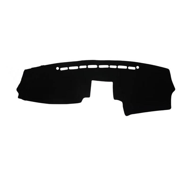Hitzebeständig Wildleder Dash Matte Abdeckung Dashboard Pad Sonnenschirm Teppich Auto Zubehör LHD RHD Für Hyundai Santa Fe 2006-2012(Rood) von HUDVNST
