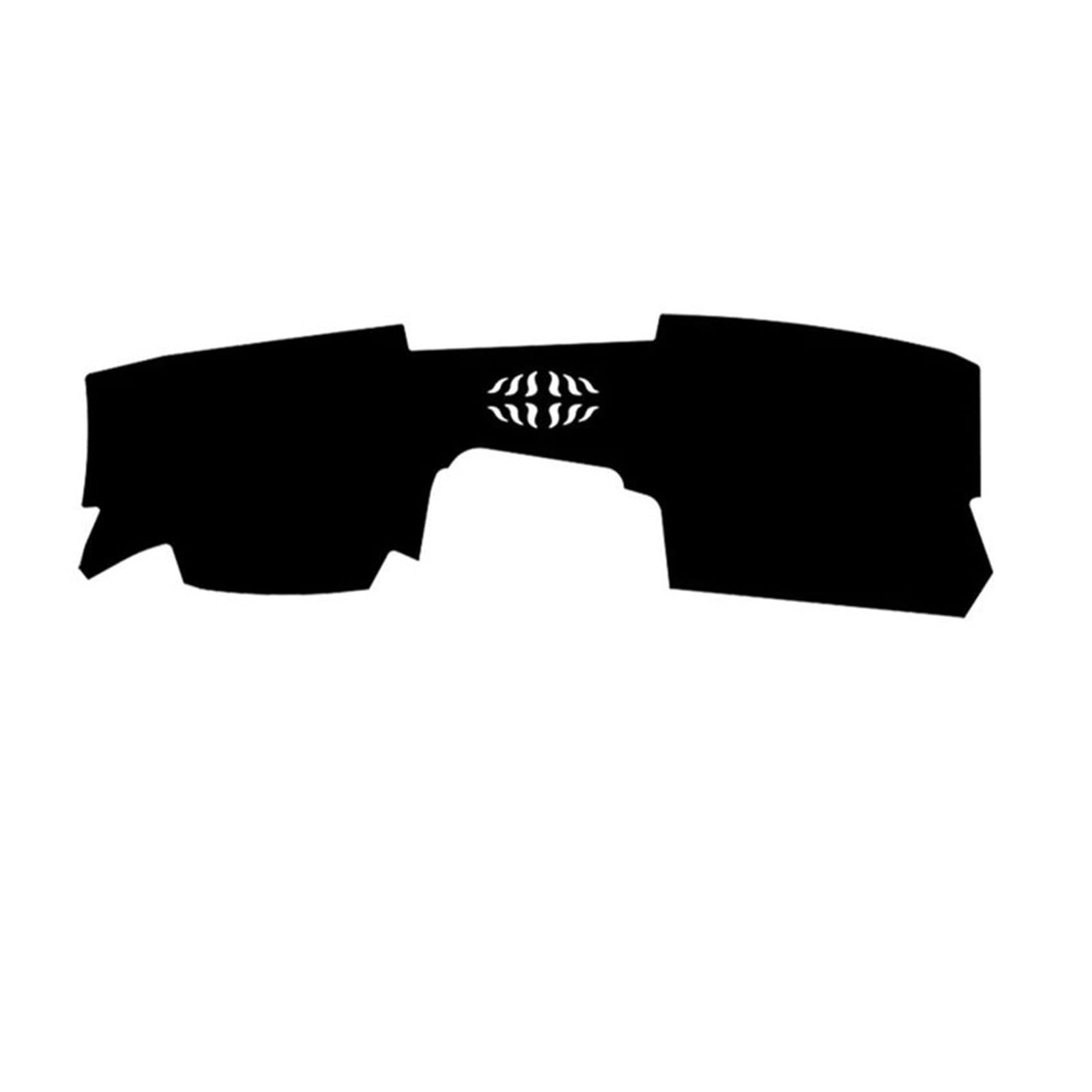 Hitzebeständig Wildleder Dash Matte Dashboard Abdeckung Pad Anti-Slip Sonnenschirm LHD RHD Für Mazda CX-30 CX30 DM 2019 2020 2021 2022 2023(Rood,Without HUD) von HUDVNST