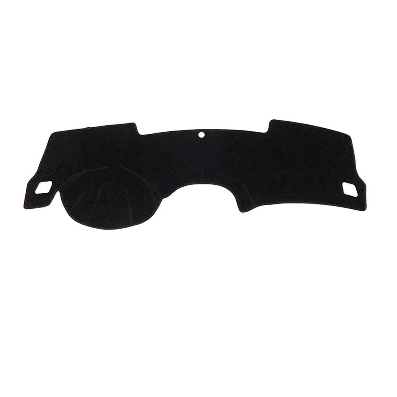 Hitzebeständig Wildleder Dashboard Abdeckung Pad Sonnenschirm Dashmat Teppich Auto Zubehör LHD RHD Für Chevrolet Malibu 8th Gen MK8 2012-2014(Black Black) von HUDVNST