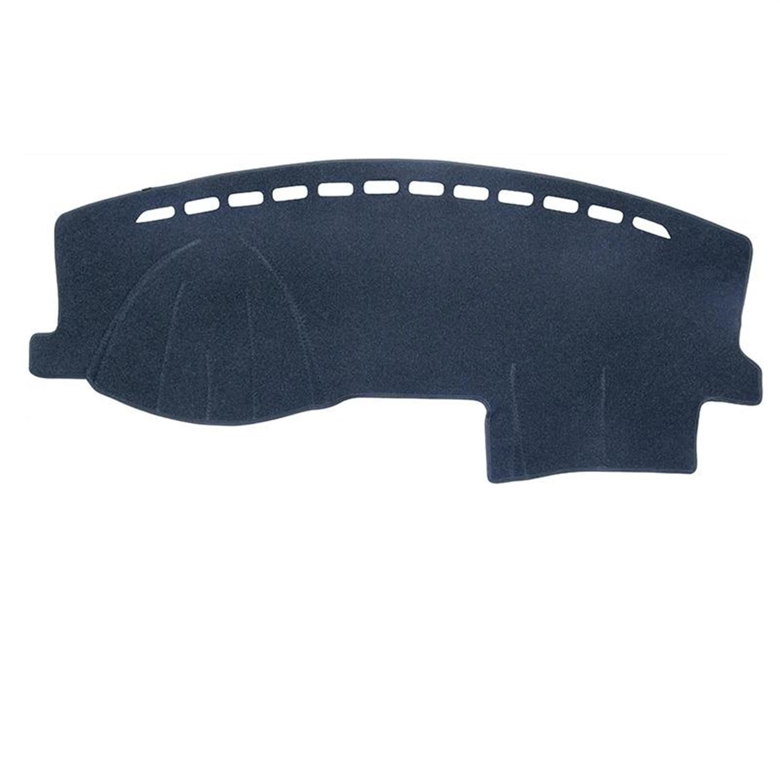 Hitzebeständig Wildleder Dashboard Abdeckung Sonnenschirm Dashmat Zubehör LHD RHD Für Skoda Fabia 2 2007 2008 2009 2010 2011 2012 2013 2014 MK2(Black Red) von HUDVNST