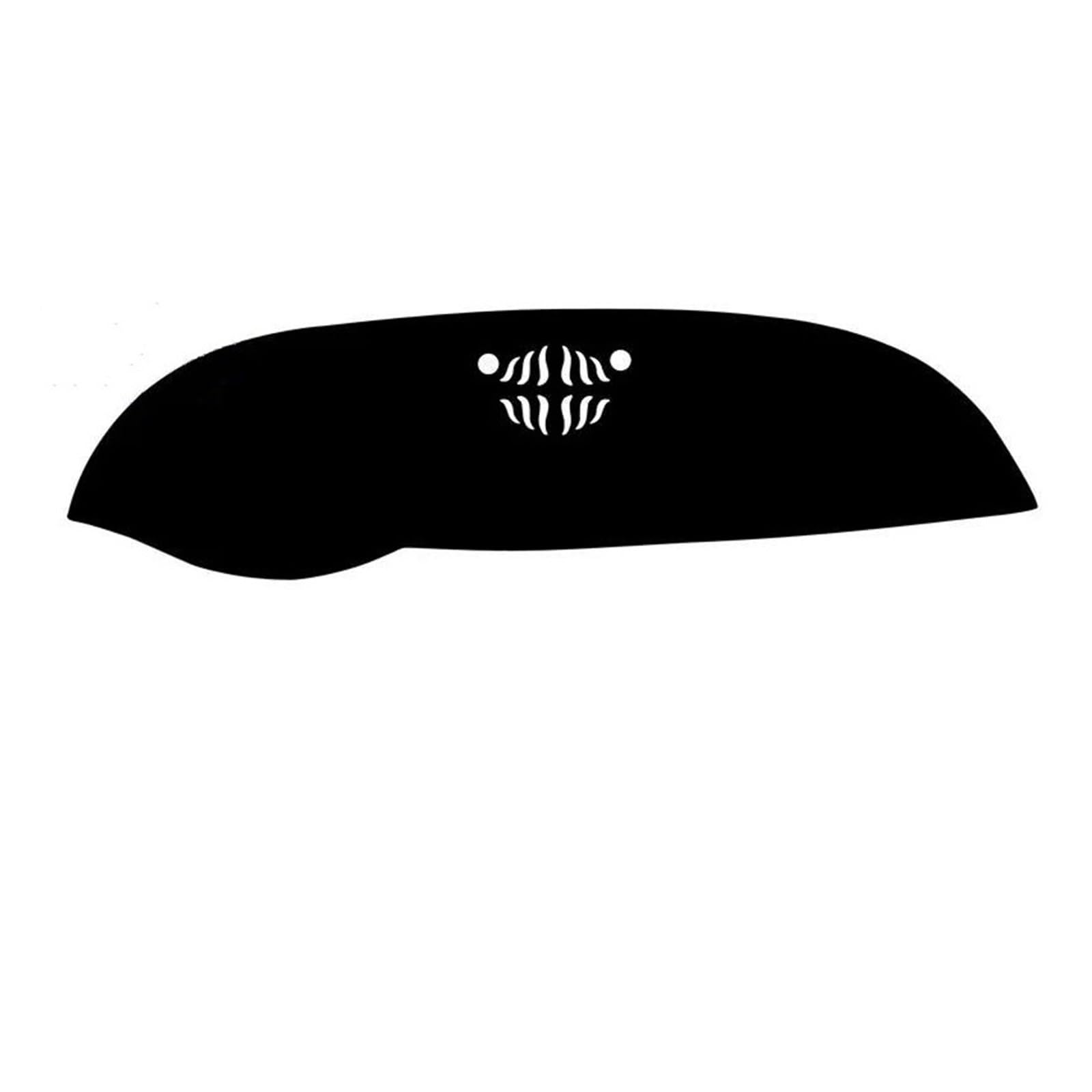 Hitzebeständig Wildleder Dashboard Cover Pad Sonnenschirm Dash Matte Anti-Rutsch-Matte Auto Zubehör LHD RHD Für Kia Sorento 2015-2018(Rood) von HUDVNST