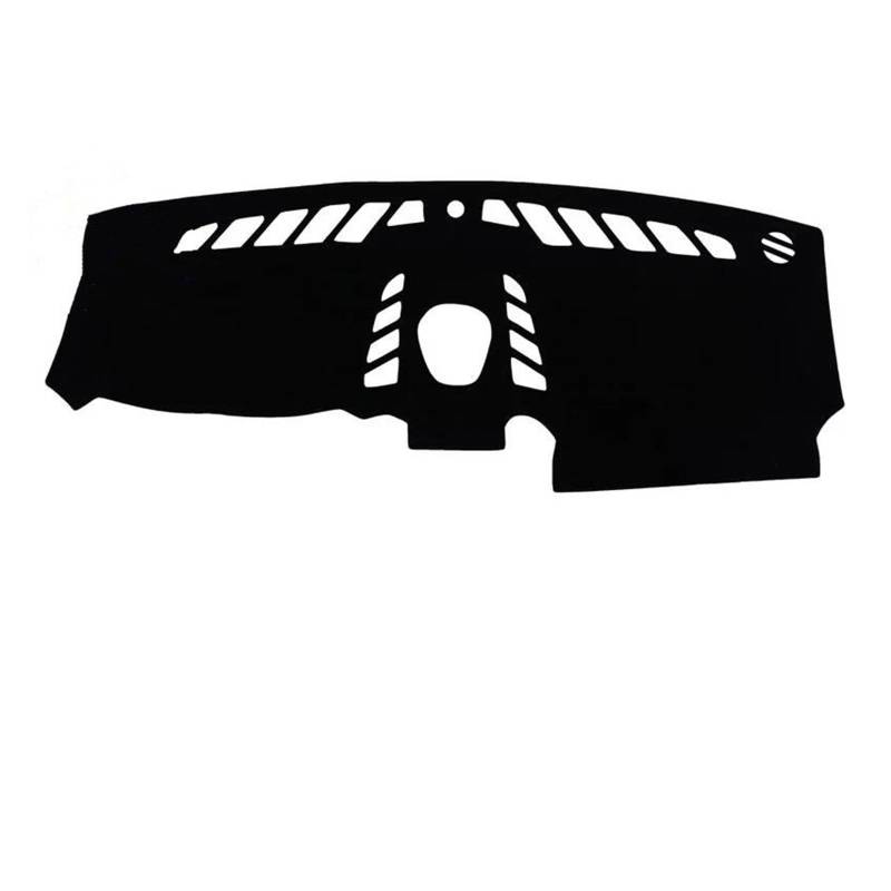 Hitzebeständig Wildleder Dashboard-Dash Matte Abdeckung Pad Innen Auto Zubehör LHD RHD Für Porsche Cayenne 2010-2014 2015 2016(Black Red,With compass) von HUDVNST