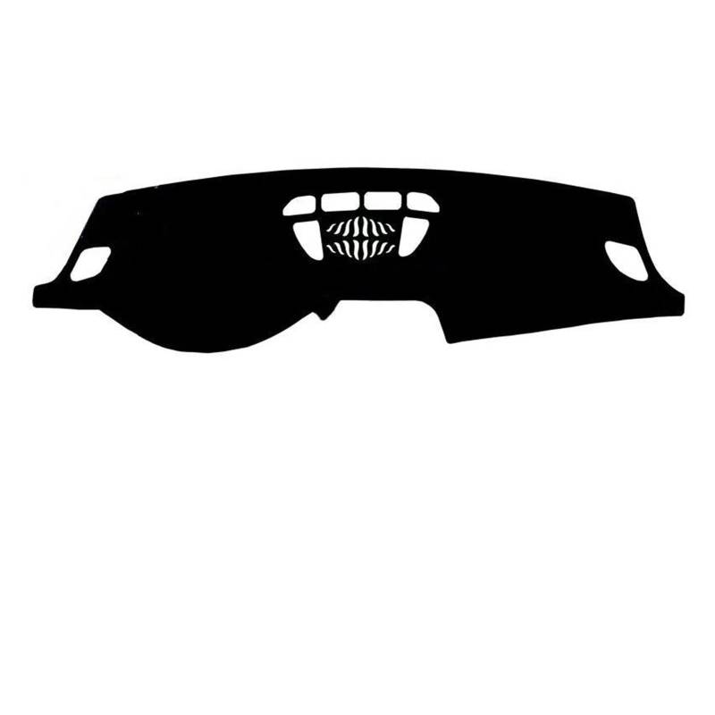 Hitzebeständig Wildleder Dashboard Sonnenschutz Matte Pad Auto Schutzhülle Anti-Slip Teppich LHD RHD Für BMW X1 F48 X2 F39 2016-2022(Rood,No HUD With horn) von HUDVNST
