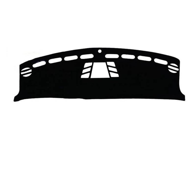 Hitzebeständig Wildleder Dashmat Dashboard Abdeckung Pad Abdeckung Auto Zubehör Dash Matte LHD RHD Für Porsche Panamera GTS V6 970 2010-2016(Black Black,With compass) von HUDVNST