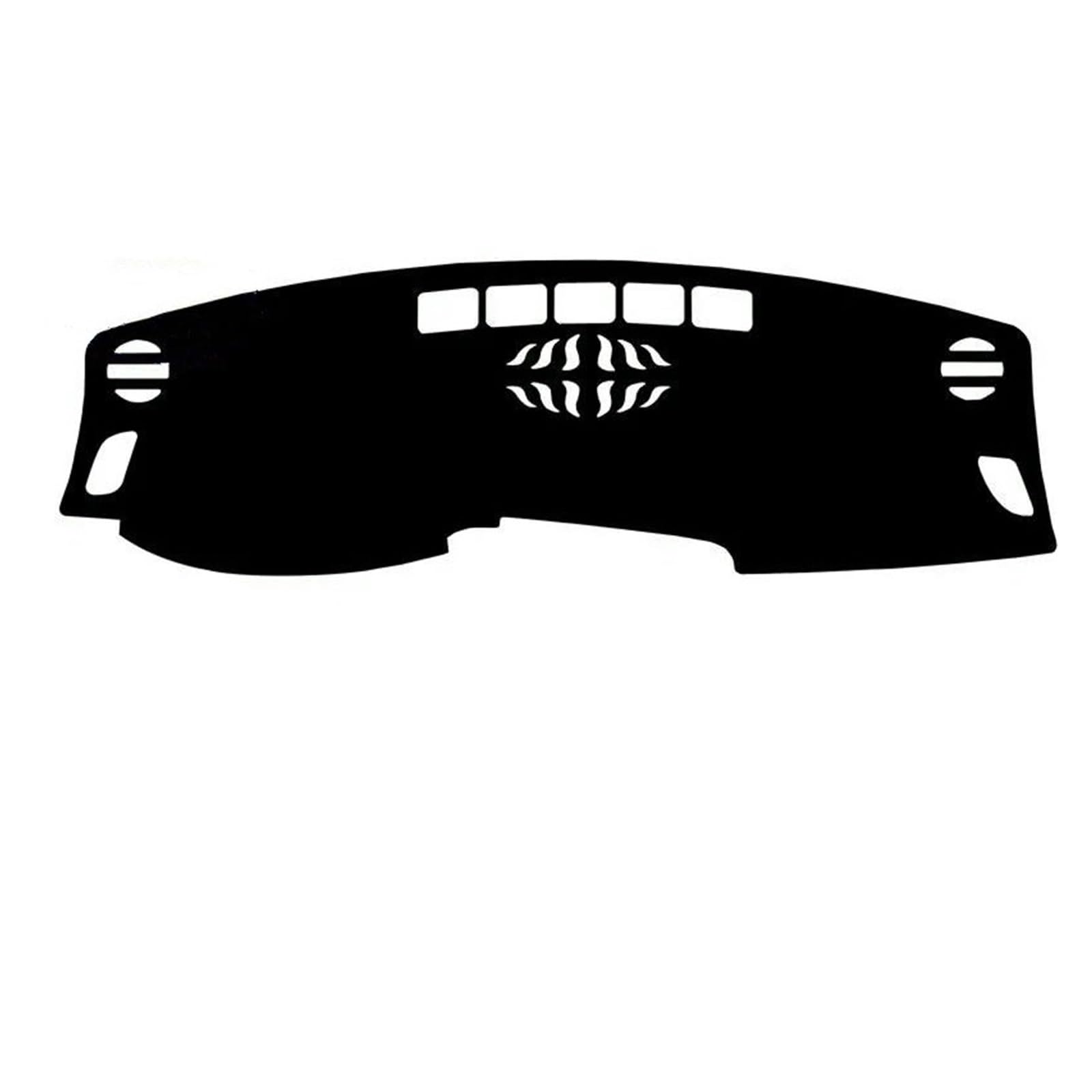 Hitzebeständig Wildleder Dashmat Dashboard Cover Pad Dash Mat SunShade Cover LHD RHD Für A5 S5 RS5 2017 2018 2019 2020-2022(Rood) von HUDVNST