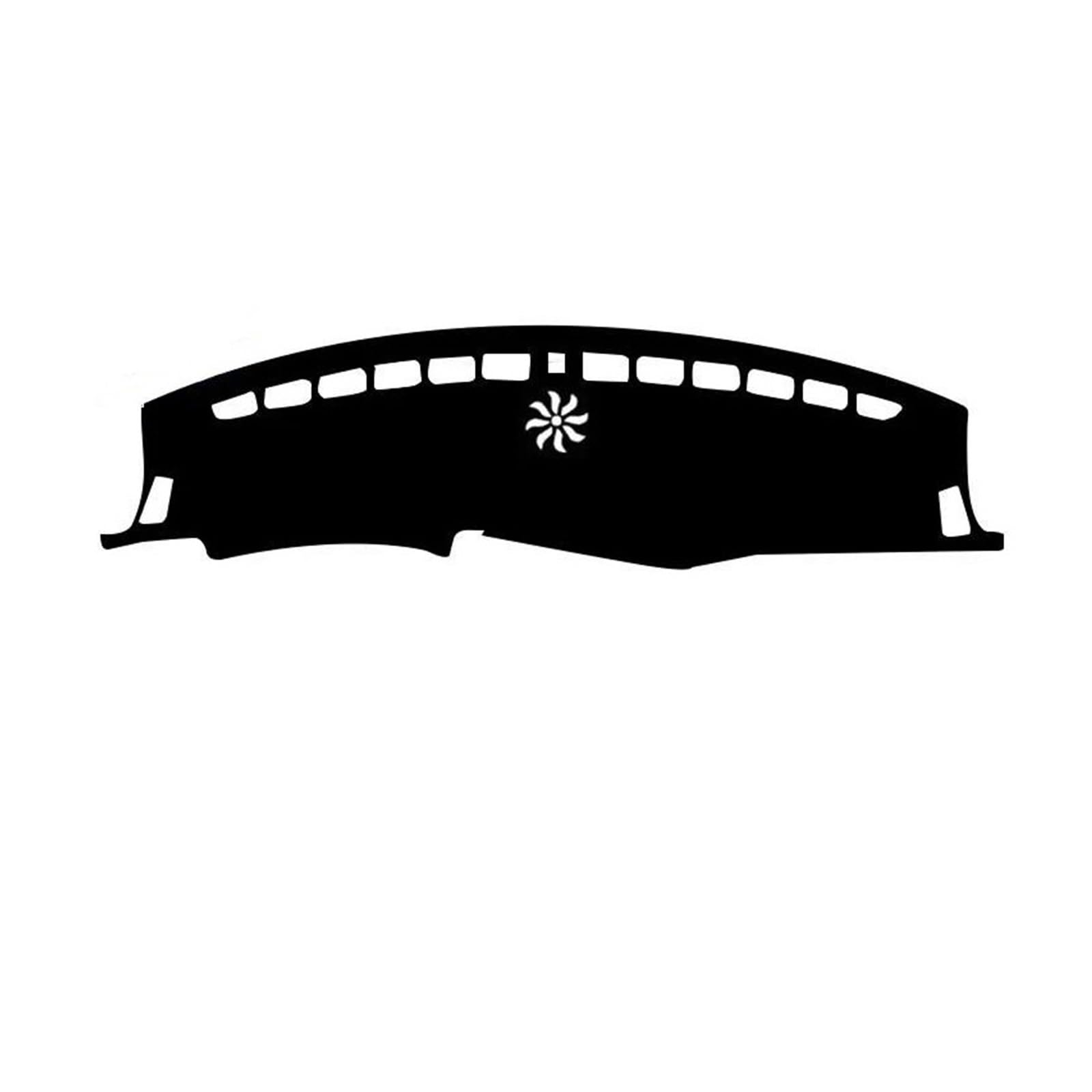 Hitzebeständig Wildleder Dashmat Dashboard Cover Pad Matte Auto Zubehör LHD RHD Für Peugeot 508L 2019 2020 2021 2022(Rood) von HUDVNST