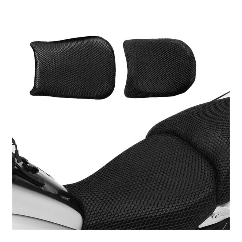 Motorrad Sitzbankbezug Kissen-Sitzbezug Für B&M&W R1200GS R 1200 GS LC GS 1250 R1250GS ADV Adventure 3D-Mesh-Gewebe Schützender Sitzbezug von HUEKDLSW