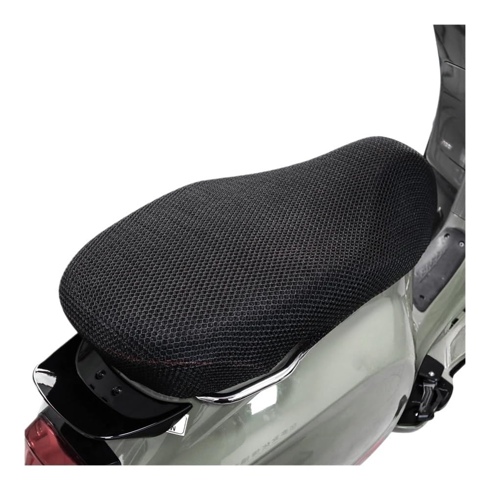 Motorrad Sitzbankbezug Motorrad Anti-Rutsch 3D Mesh Stoff Sitzbezug Atmungsaktives Kissen Für Vespa Primavera Sprint LX GTS GTV Motorrad Sitzbankbezug Motorrad Anti-Rutsch 3D Mesh Stoff Sitzbezug Atmungsaktives Kissen Für Vespa Primavera Sprint LX GTS GTV von HUEKDLSW
