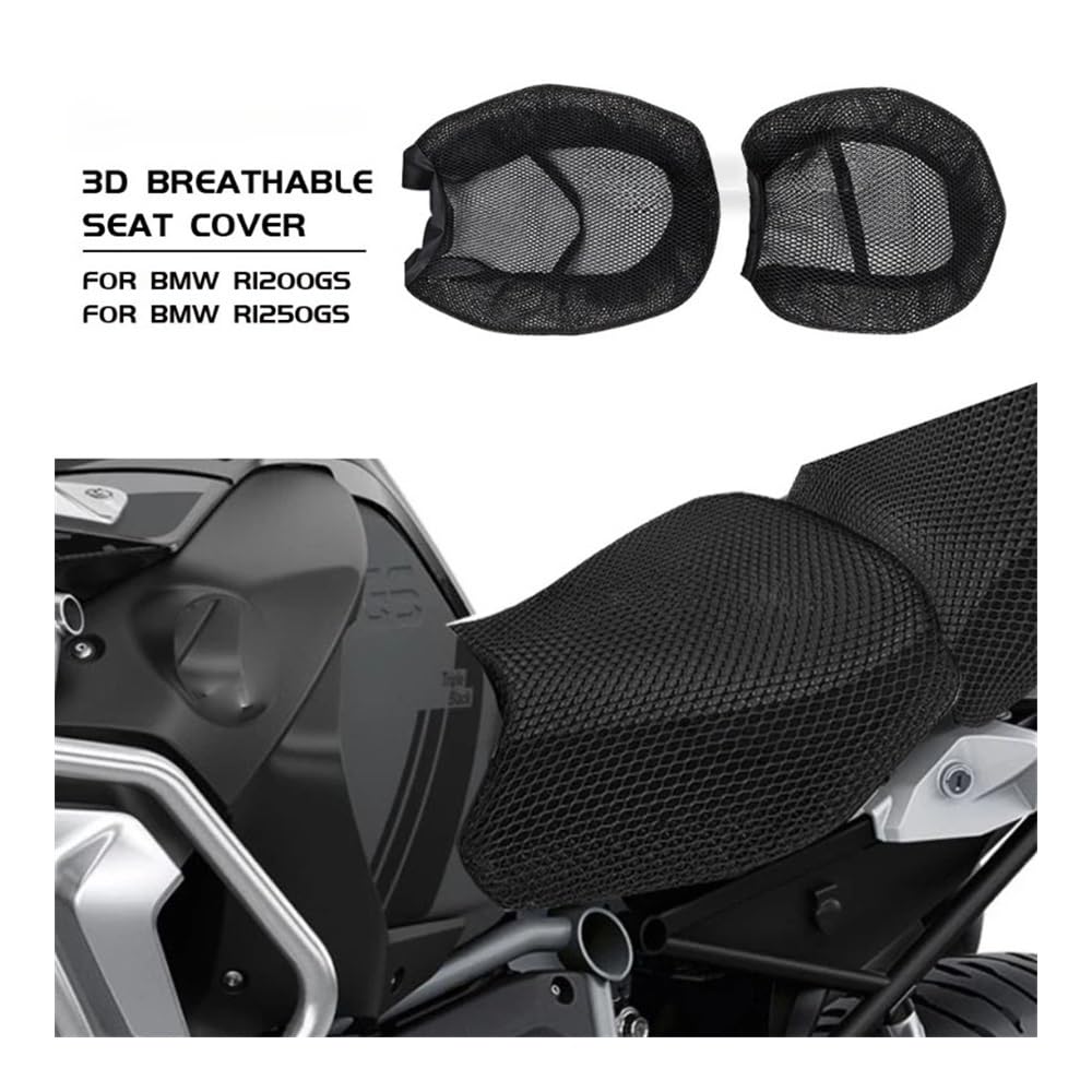 Motorrad Sitzbankbezug Motorrad Anti-Slip 3D Mesh Stoff Sitzbezug Atmungsaktive Kissen Für B&M&W R1200GS R 1200 GS LC Gs1250 R1250GS ADV Motorrad Sitzbankbezug Motorrad Anti-Slip 3D Mesh Stoff Sitzbezug Atmungsaktive Kissen Für B&M&W R1200GS R 1200 GS LC Gs1250 R1250GS ADV von HUEKDLSW