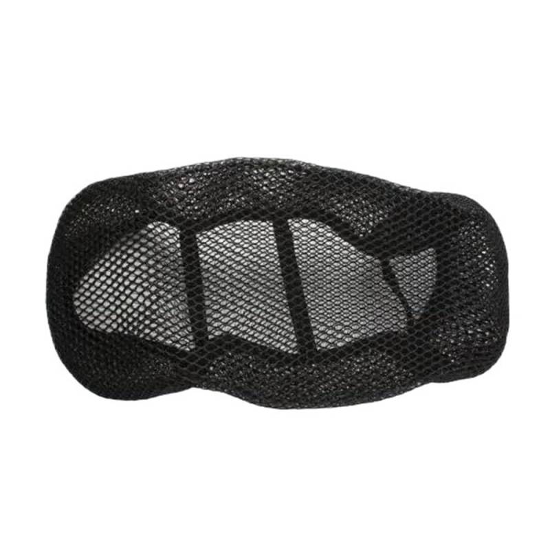 Motorrad Sitzbankbezug Sommer Motorrad Roller Elektrofahrrad Atmungsaktives 3D Mesh Sitzbezug Kissen von HUEKDLSW