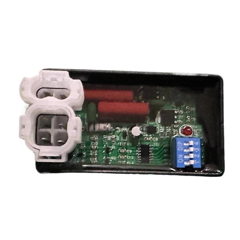 Einstellbare Racing DC CDI Zündanlage Für XLR 125 Für CG97 Für CG 125 99 97 Titan Quad Bashan 200cc ATV Geschwindigkeitsbegrenzung 4000-12000 U/min Zündungen Encendido Motocicleta(Black) von HUHNGNBZPM