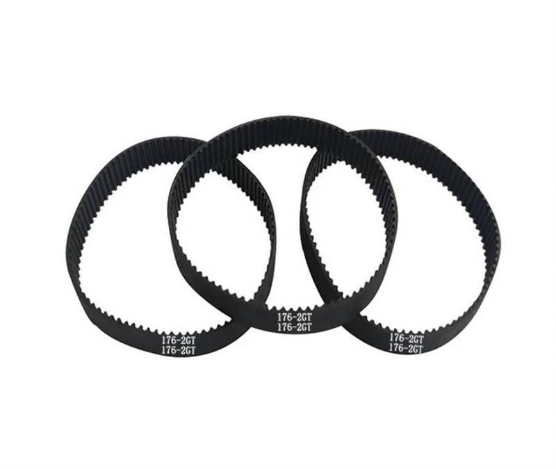 Keilriemen Zahnriemen Keilriemen 2GT GT2 Zahnriemen 158 Mm 160 Mm 162 Mm 164 Mm 166 Mm 168 Mm 170 Mm 172 Mm 174 Mm 176 Mm Gummi-Antriebsriemen(166mm,1PC_6MM) von HUHNGNBZPM