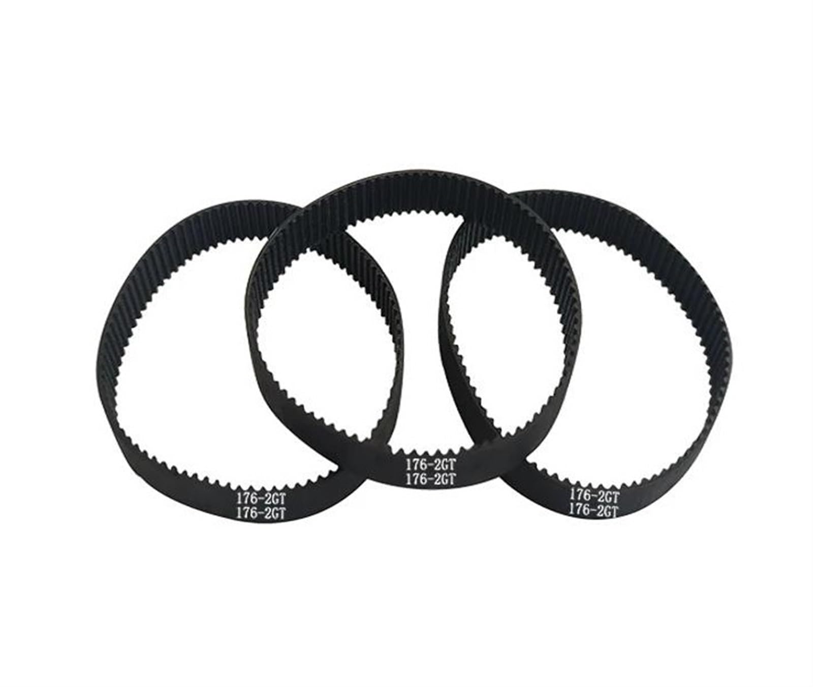 Keilriemen Zahnriemen Keilriemen 2GT GT2 Zahnriemen 158 Mm 160 Mm 162 Mm 164 Mm 166 Mm 168 Mm 170 Mm 172 Mm 174 Mm 176 Mm Gummi-Antriebsriemen(172mm,1PC_3.5MM) von HUHNGNBZPM