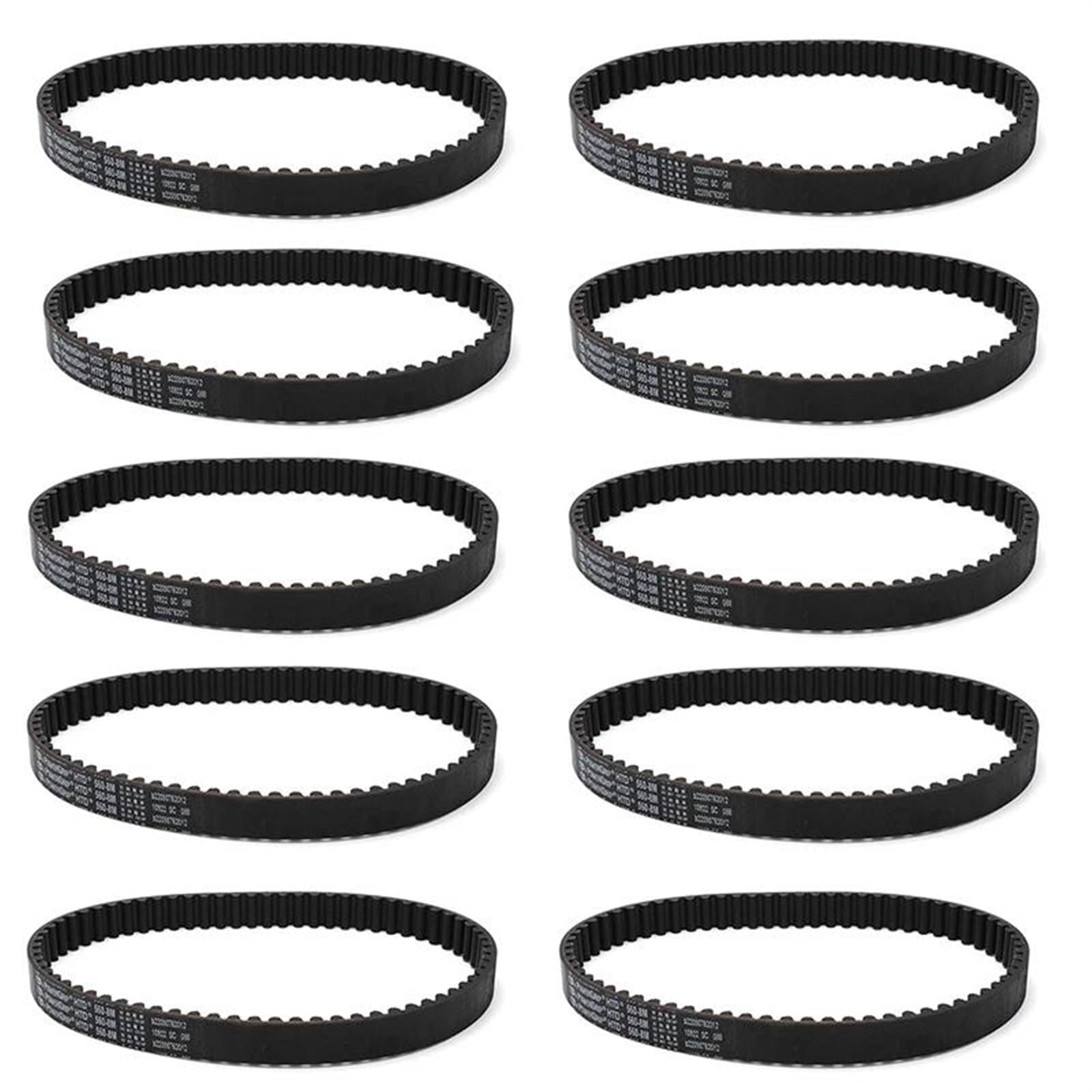 Keilriemen Zahnriemen Keilriemen Für Sur-Ron Für Surron Für Sur Ron Für Light Bee SX Off-Road Elektrofahrzeug Zubehör 560mm Antriebsriemen(10pcs) von HUHNGNBZPM