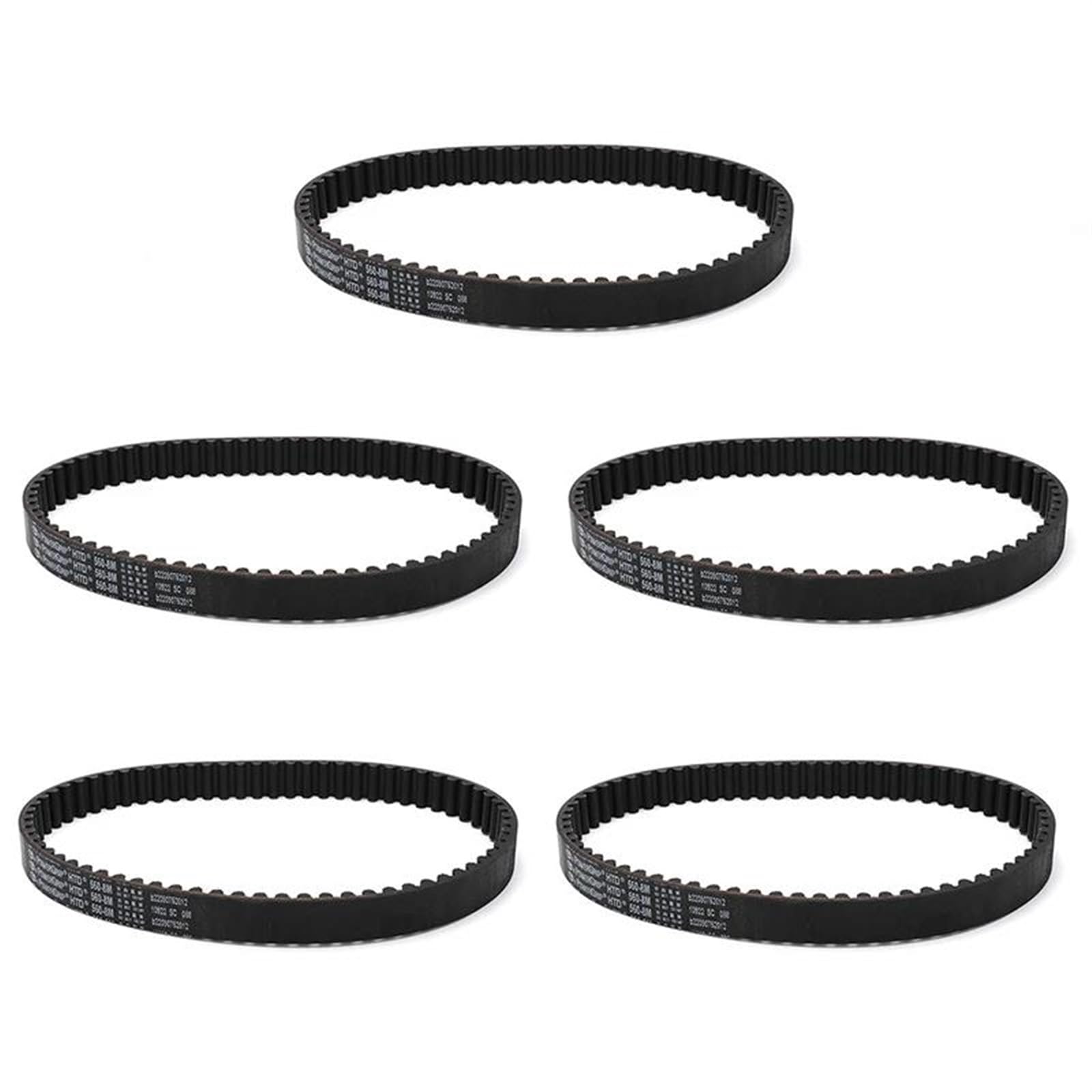Keilriemen Zahnriemen Keilriemen Für Sur-Ron Für Surron Für Sur Ron Für Light Bee SX Off-Road Elektrofahrzeug Zubehör 560mm Antriebsriemen(5pcs) von HUHNGNBZPM