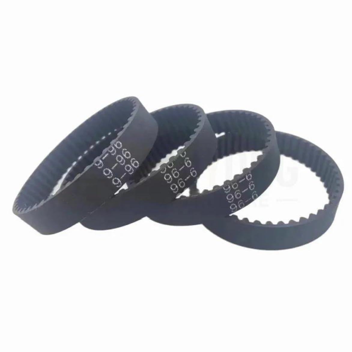 Keilriemen Zahnriemen Keilriemen GT2 2GT Zahnriemen Geschlossener Gummi-Antriebsriemen Teilung 2 Mm Breite 6 Mm Umfang 96-190 Mm Für 3D-Drucker(2GT-108mm,5PCS_6MM) von HUHNGNBZPM
