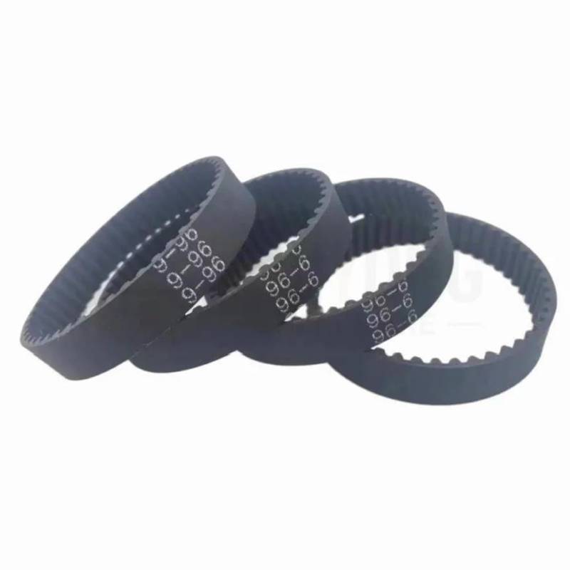 Keilriemen Zahnriemen Keilriemen GT2 2GT Zahnriemen Geschlossener Gummi-Antriebsriemen Teilung 2 Mm Breite 6 Mm Umfang 96-190 Mm Für 3D-Drucker(2GT-108mm,5PCS_6MM) von HUHNGNBZPM