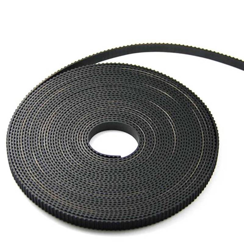 Keilriemen Zahnriemen Keilriemen GT2 Zahnriemen Breit 6 Mm Gummi 2GT-6/2GT-9 Mm Kleines Spiel Für 3D-Drucker(50 Meters,6mm) von HUHNGNBZPM