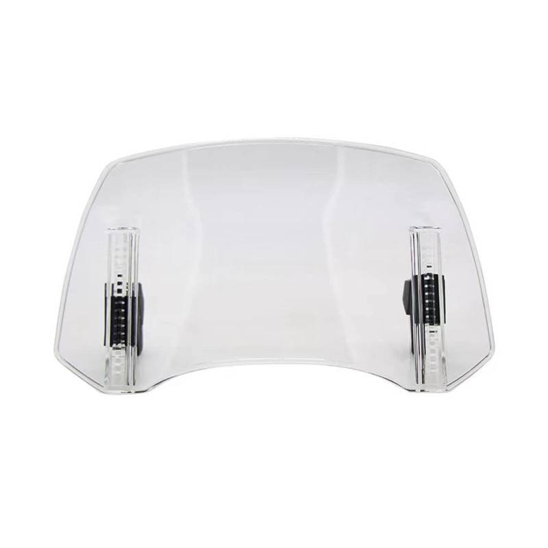 Windschutzscheibe für Motorräder Für F900R F900XR R1250GS Für R1200GS F750GS F850GS G310GS Für G310R Motorrad Windschutzscheibe Verlängerung Einstellbare Spoiler Deflektor Windschutzscheibe(Transparen von HUIBOOO