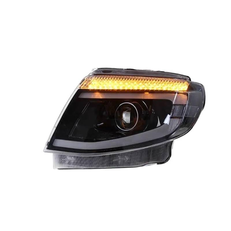 Auto-Styling Kompatibel für Ford Ranger Scheinwerfer T6 2012-2014 Scheinwerfer Tagfahrlicht Dynamischer Blinker Autozubehör von HUIFFNG