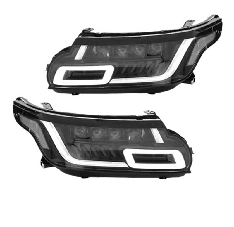 Autoscheinwerfer kompatibel für Land Rover Range 2014–2017, Scheinwerfer Plug-and-Play mit dynamischen DRL-Drehscheinwerfern(Sport Version,Left hand Driver) von HUIFFNG