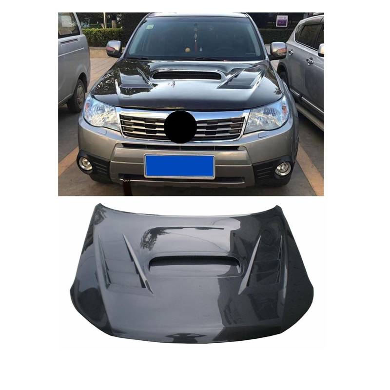Kompatibel Für Subaru Forester XV Lions Modifizierten Kohlenstoff-Faser Motor Front Hood Mesh Sti Aussehen Teile Surround(Three generations of) von HUIFFNG