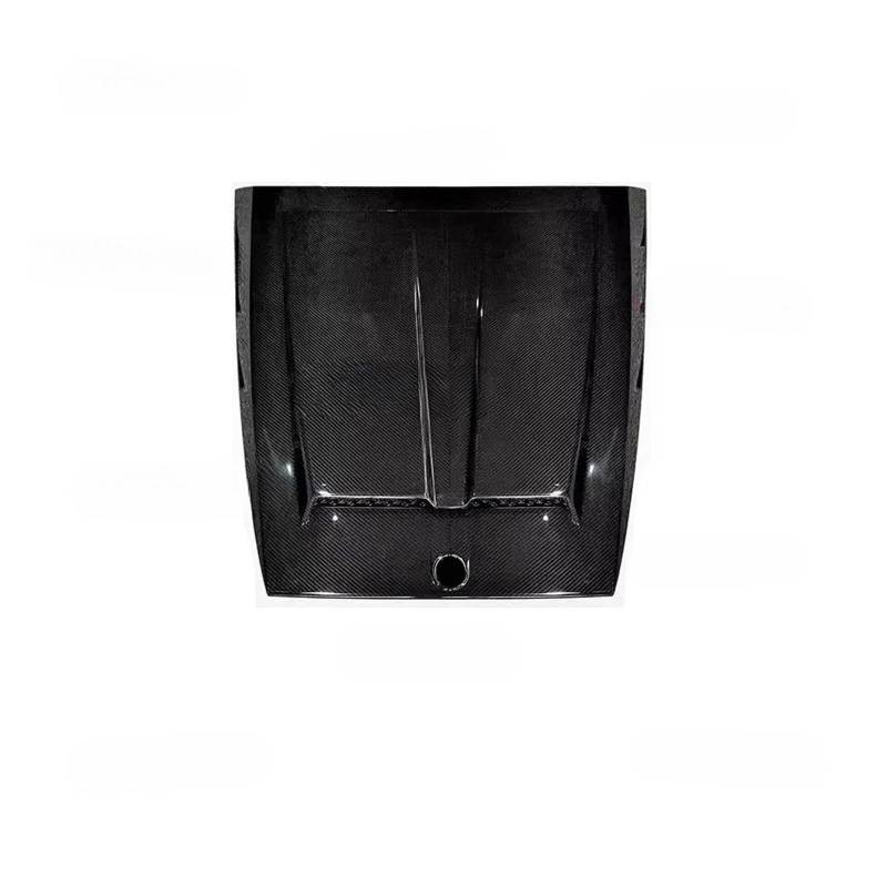 W464 Kohlefaser-Motorhaubenabdeckung für Auto-Motorhaube, kompatibel mit Benz G-Klasse W464 G350D G500 G55 G63 AMG G-Wagon 2019–2023(Carbon Fiber Pattern) von HUIFFNG