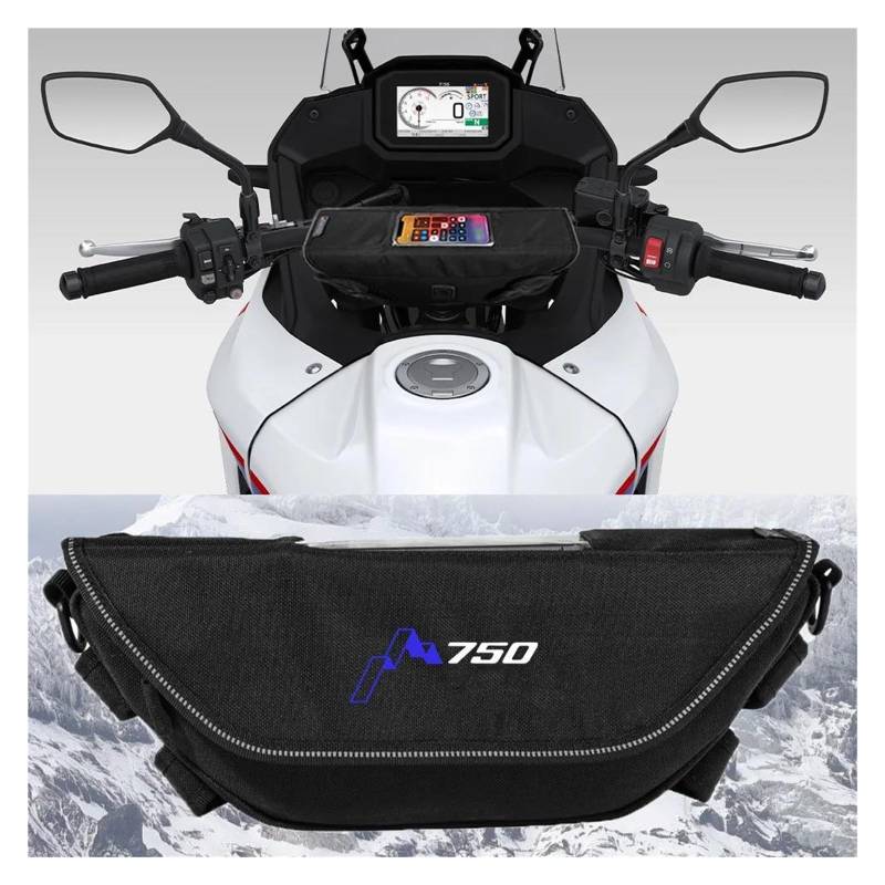 Motorradtasche Lenker Tasche Für HON&DA XL750 TRANSALP750 TRANSALP 750 XL 750 Motorrad wasserdichte Lenkertasche(F) von HUIGAR