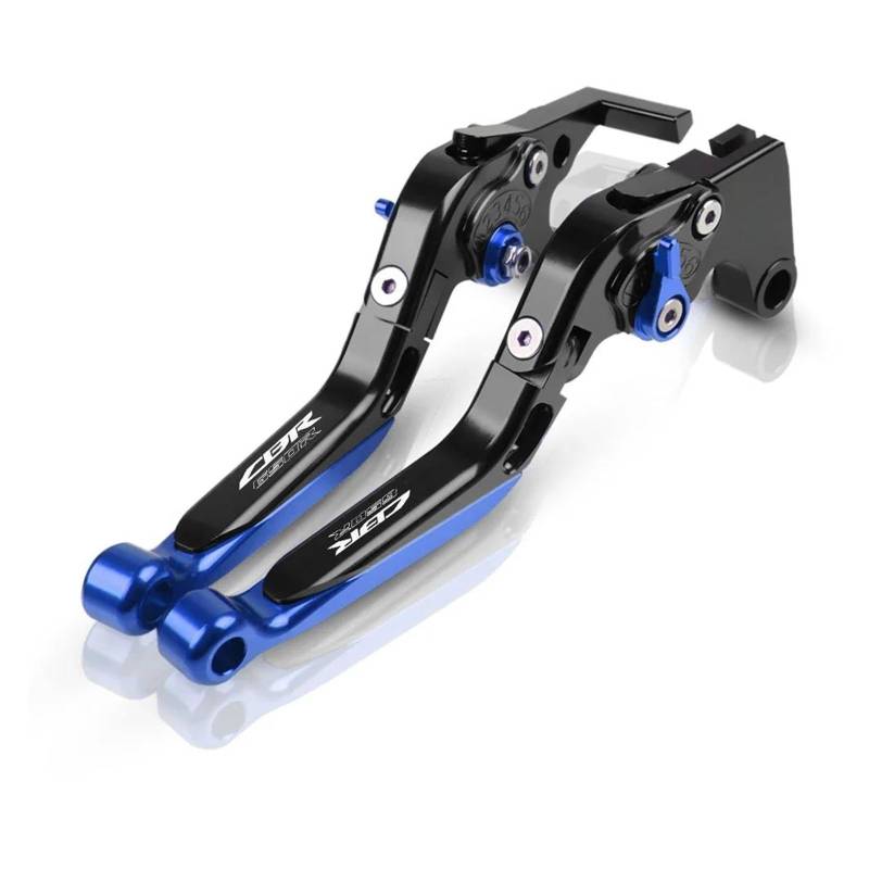 CNC-Kupplungshebel-Bremshebelsatz Für Honda CBR650R 2023-2024 CBR 650R Verstellbarer Klappgriffhebel Motorradzubehör(Style-K) von HUIKO