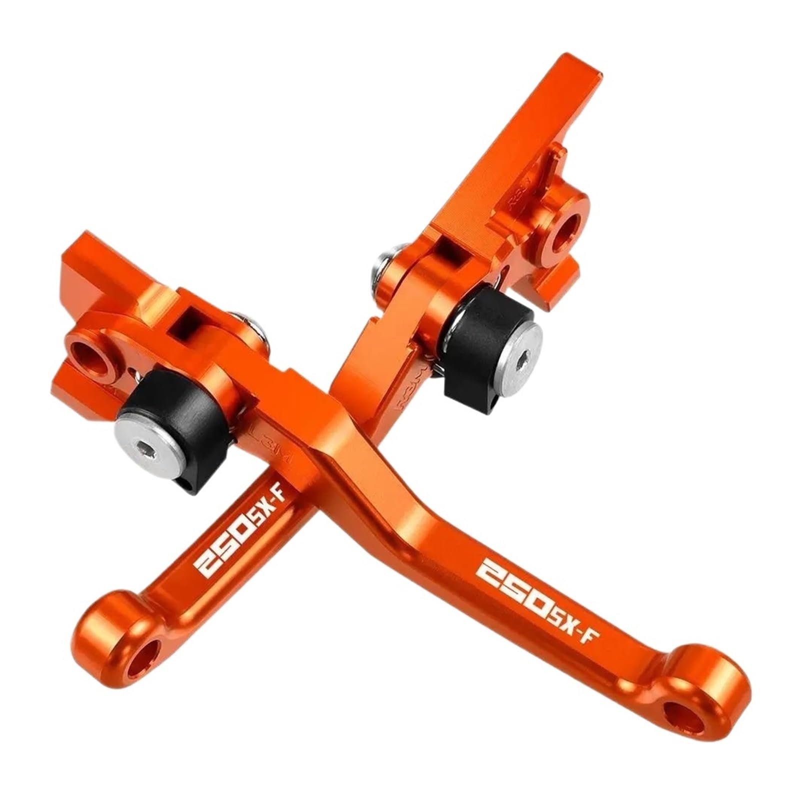 Für KTM 250SXF 250 SXF 2014-2022 Motocross Pivot Dirt Bike Bremse Kupplung Hebel Griff Hebel(Orange-B) von HUIKO