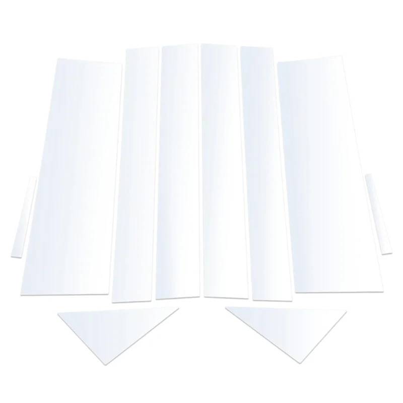 HUILA 10 Stücke for Grand Caravan 2008-2020/Town&Country 2008-2016 Autosäulen Beiträge Tür Fensterverkleidung Abdeckung Aufkleber Styling von HUILA