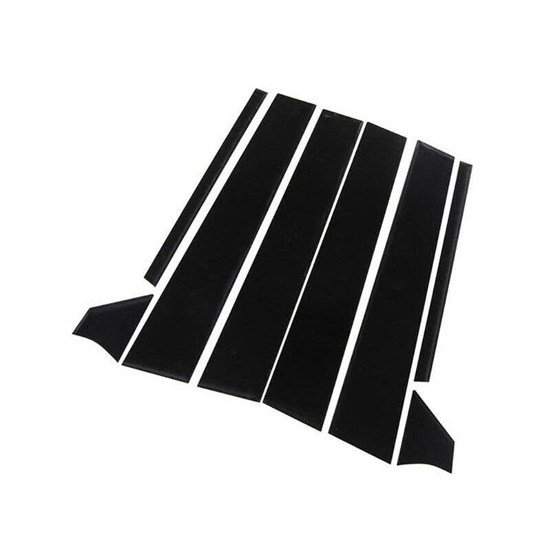 HUILA Auto Glossy Piano Black Säulenpfosten Fenstertürverkleidung passend for Sentra 2020 2021 2022 Aufkleber Auto Exterior Zubehör von HUILA