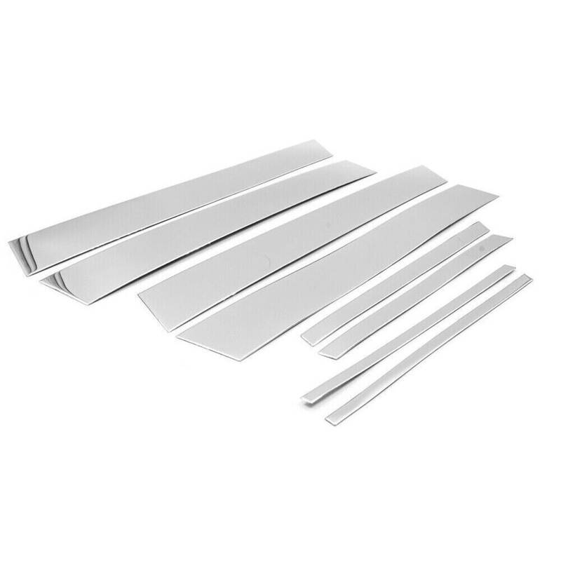 HUILA Autosäulenpfosten Chrom for RAV4 XA40 2013 2014 2015 2016 2017 2018 Türfensterverkleidungsaufkleber von HUILA