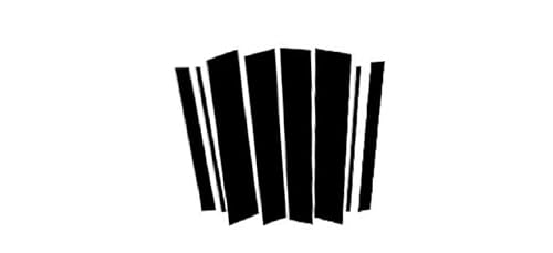 HUILA Autotürsäulenpfosten for Highlander Kluger 2008 2009-2020 2021 2022 Dekoration Fensterverkleidung Abdeckung BC-Säulenaufkleber(2020-2022) von HUILA