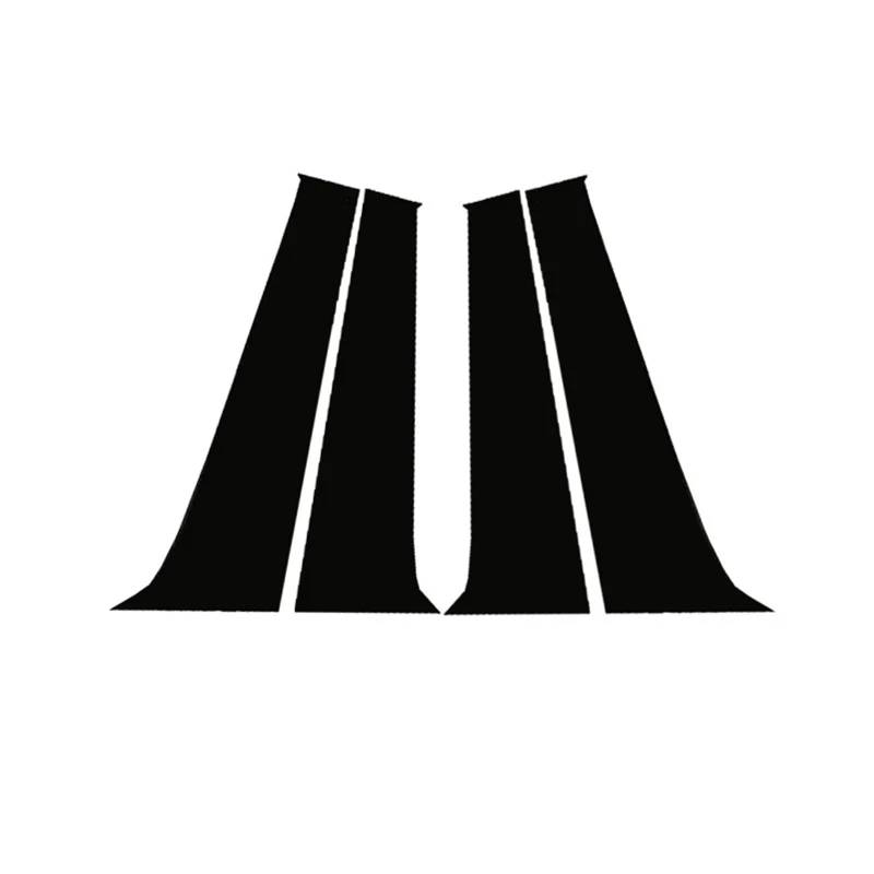 HUILA Autotürsäulenpfosten for Octavia Mk2 (1Z) 2005-2011 2012 2013 Fensterverkleidungsabdeckung BC-Säulenaufkleber von HUILA