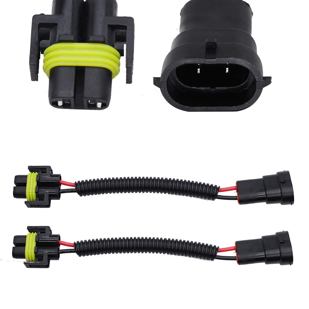 HUIQIAODS H11 H8 Keramik Kabelbaum Weiblicher Adapter Buchsenstecker für Nebelscheinwerfer Scheinwerfer (H11 H8 Männlich und weiblich Verbinder) HUIQIAODS H11 H8 Keramik Kabelbaum Weiblicher Adapter Buchsenstecker für Nebelscheinwerfer Scheinwerfer (H11 H8 Männlich und weiblich Verbinder) von HUIQIAODS