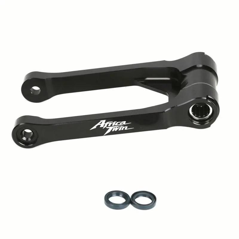 HUISI Africa Twin Hinten Einstellbare Tieferlegungs Link Kit Fit for CRF1100L CRF1000L 2016-2022 XL750 TRANSALP 2023-2024(Black) von HUISI