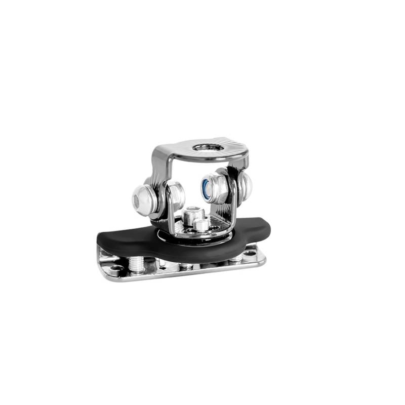 HUISI Auto Haube Scheinwerfer Halterung 360 Grad Drehbare Auto Motor Arbeit Licht Halterung Halter Halter Klemme(1pc Sliver) von HUISI