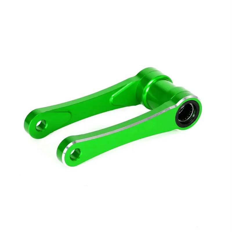 HUISI CNC-Hinterradaufhängung, Senkung des Links passend for CRF250X 2004–2017 CRF250R 2004–2009 CRF 250X 250R(Green) von HUISI