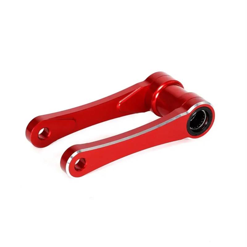 HUISI CNC-Hinterradaufhängung, Senkung des Links passend for CRF250X 2004–2017 CRF250R 2004–2009 CRF 250X 250R(Red) von HUISI