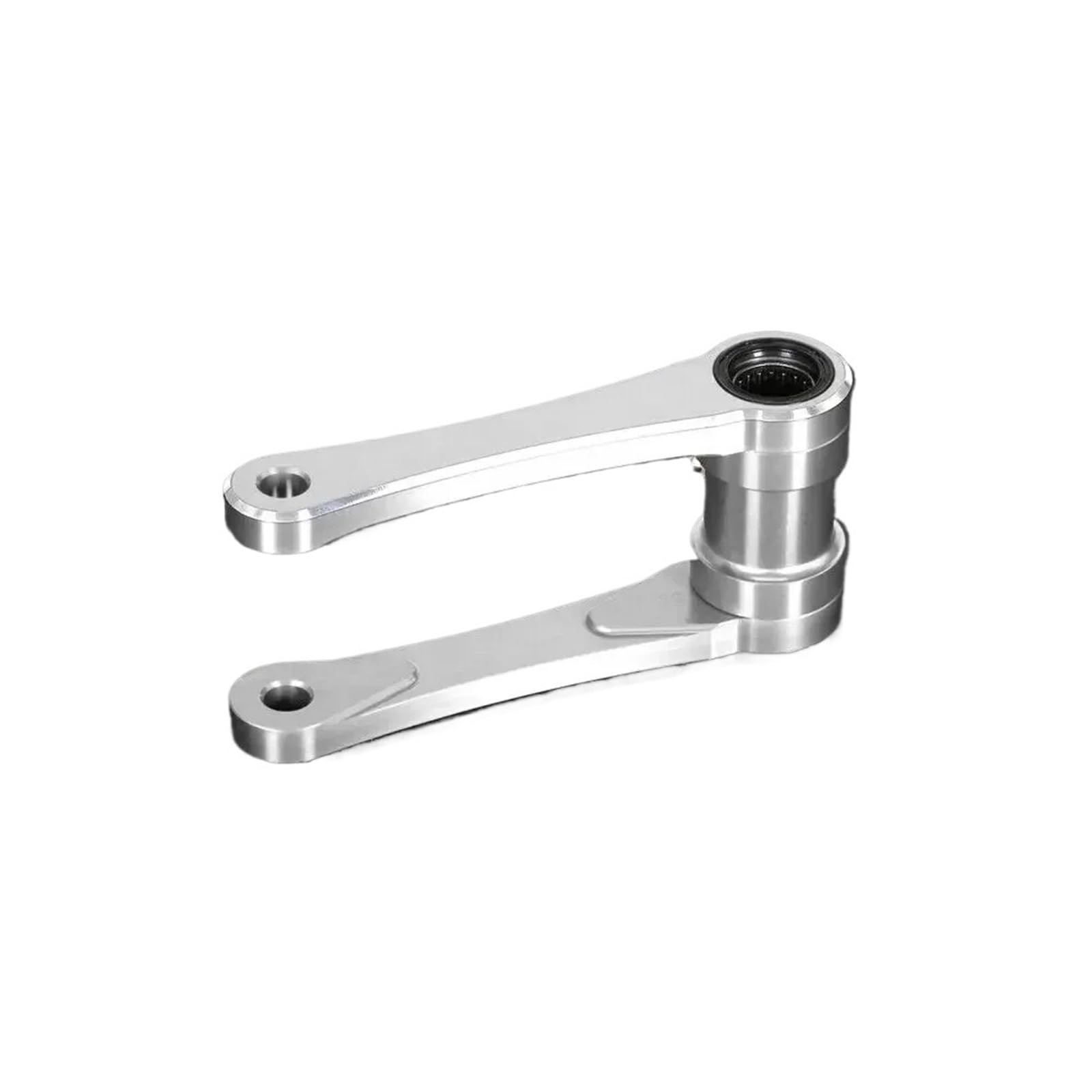 HUISI CNC-Hinterradaufhängung, Senkung des Links passend for CRF250X 2004–2017 CRF250R 2004–2009 CRF 250X 250R(Silver) von HUISI