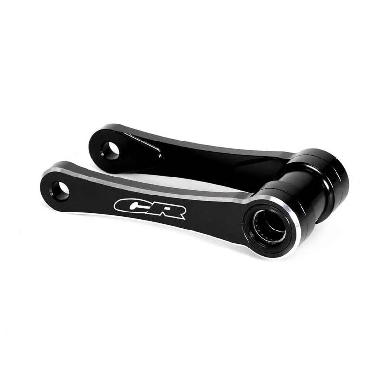 HUISI CR LOGO Hinten Einstellbare Federung Senkung Link Fit for CR125R 2000-2007 CR 125R(CR LOGO BLACK) von HUISI